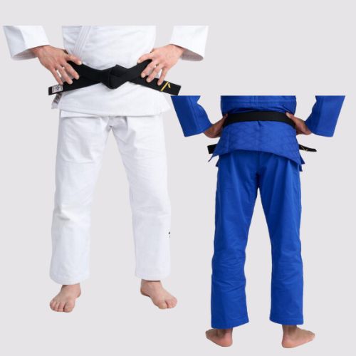 IJF ZUBON (HOSE) WEIß/BLAU für Wettkämpfer